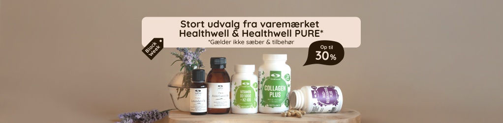 Healthwell og Healthwell PURE - Op til 30 %
