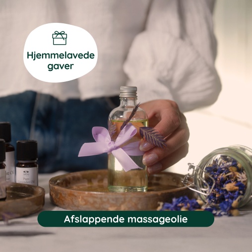 Hjemmelavet julegaver - Lav din egen massageolie