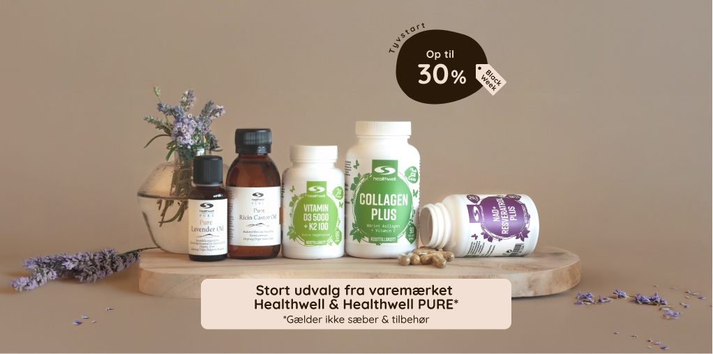 Healthwell og Healthwell PURE - Op til 30 %