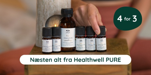 Healthwell PURE - 4 for 3 p� n�sten alt!