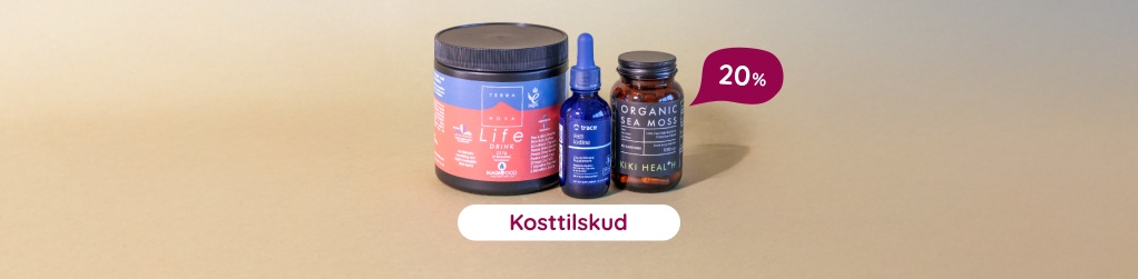 Kosttilskud - 20%