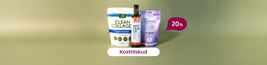 Kosttilskud - 20%