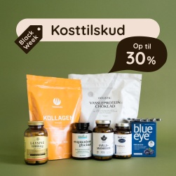 Kosttilskud - Op til 30%