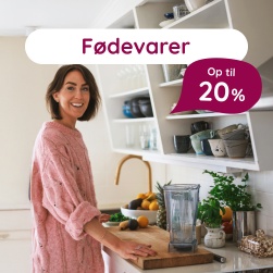 F�devarer - Op til 20%