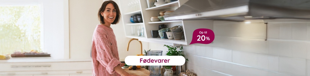 F�devarer - Op til 20%
