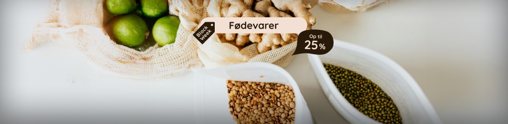 Fødevarer - Op til 25 %