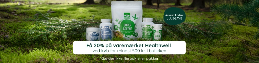 Kb for 500 kr, og f 20% p varemrket Healthwell
