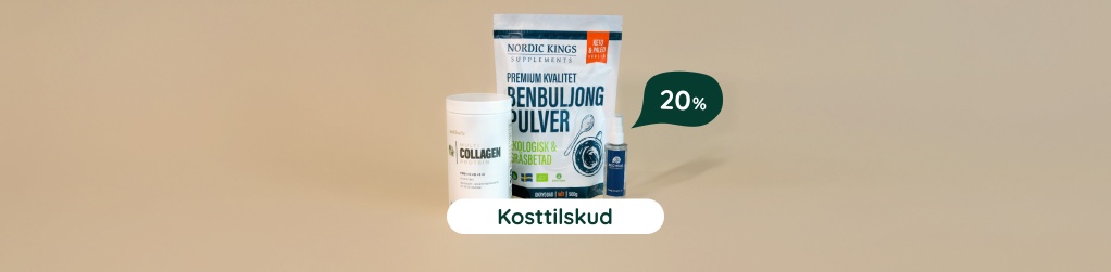 Kosttilskud - 20%