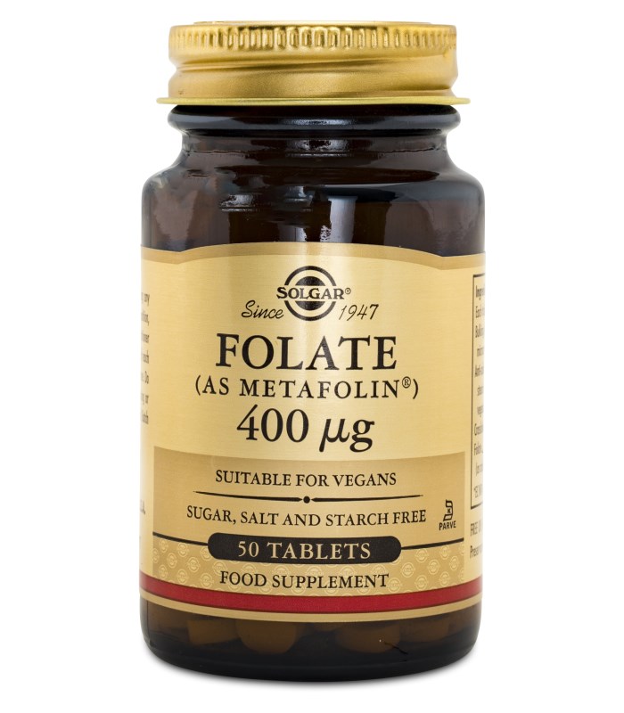 Solgar Folat Metafolin 400mcg